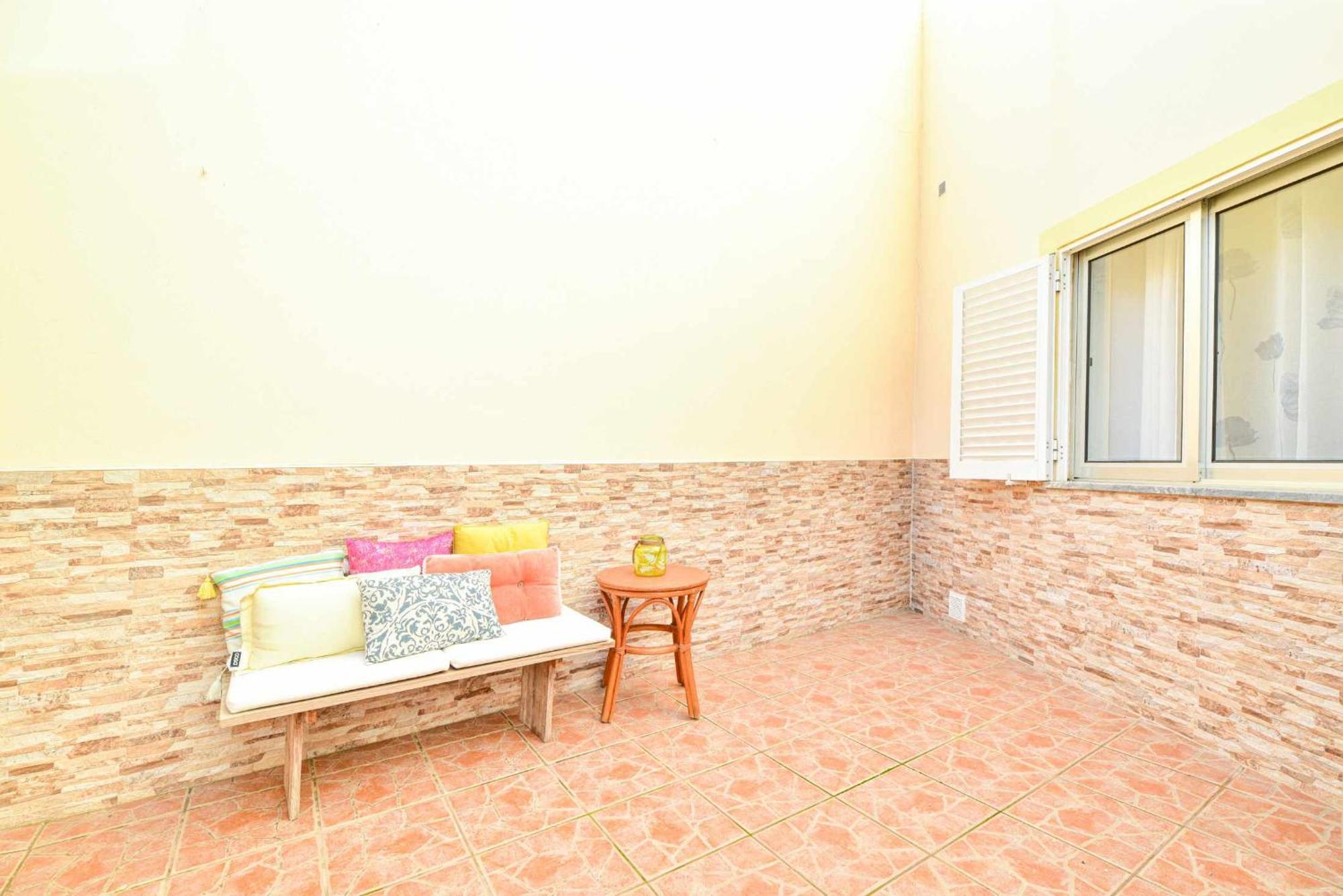 Apartamento com pátio Algoz Exterior foto